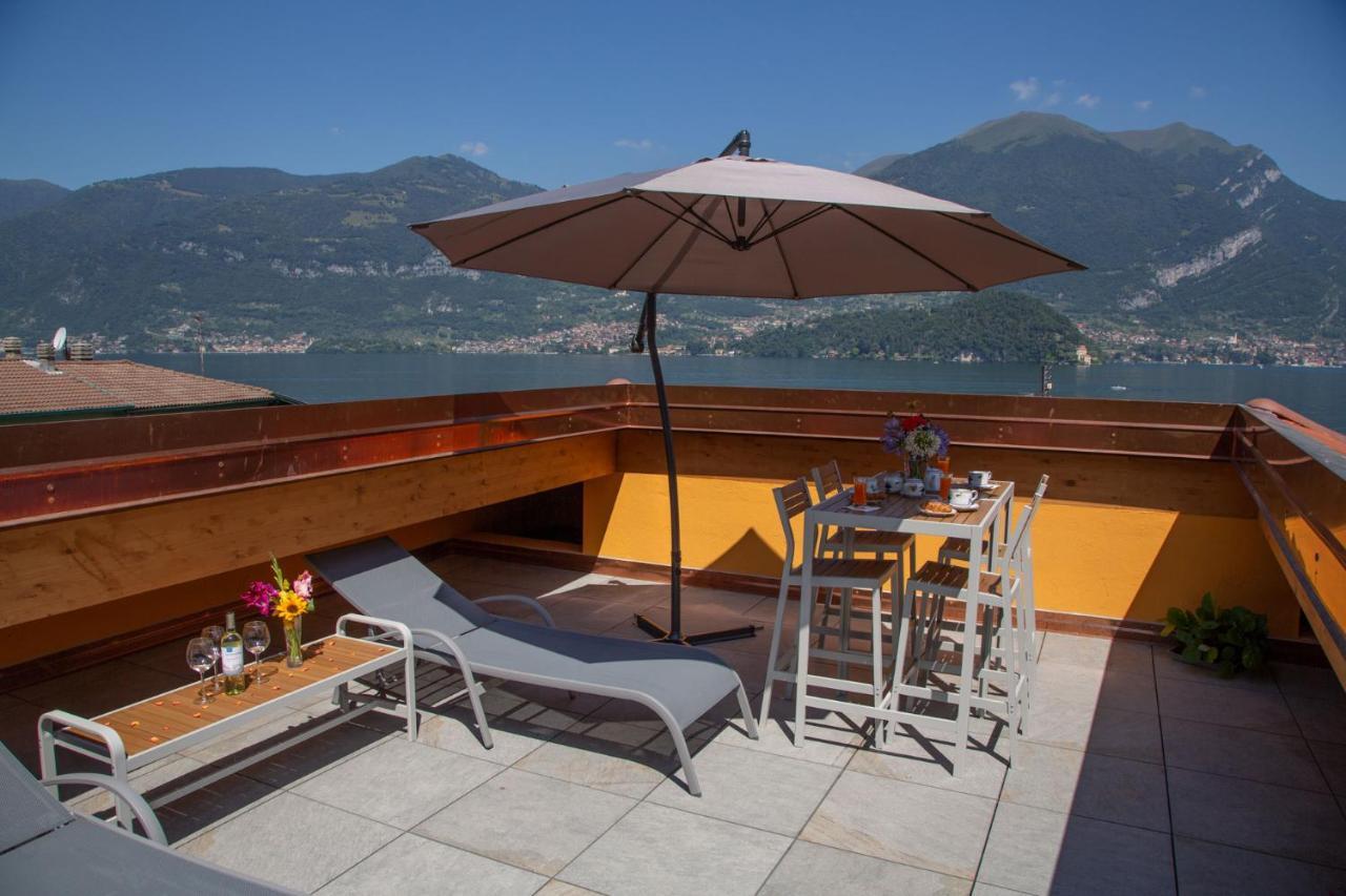 La Terrazza Sul Lago Lezzeno Bagian luar foto
