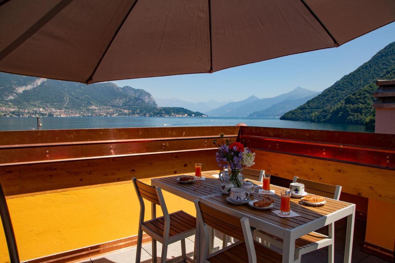 La Terrazza Sul Lago Lezzeno Bagian luar foto